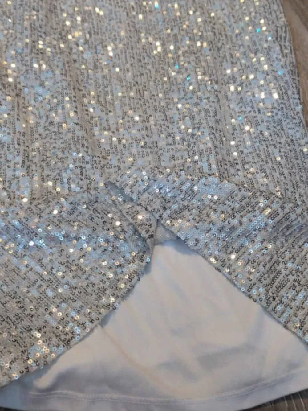 Art Class silver sequin dress XL (14/16) girl